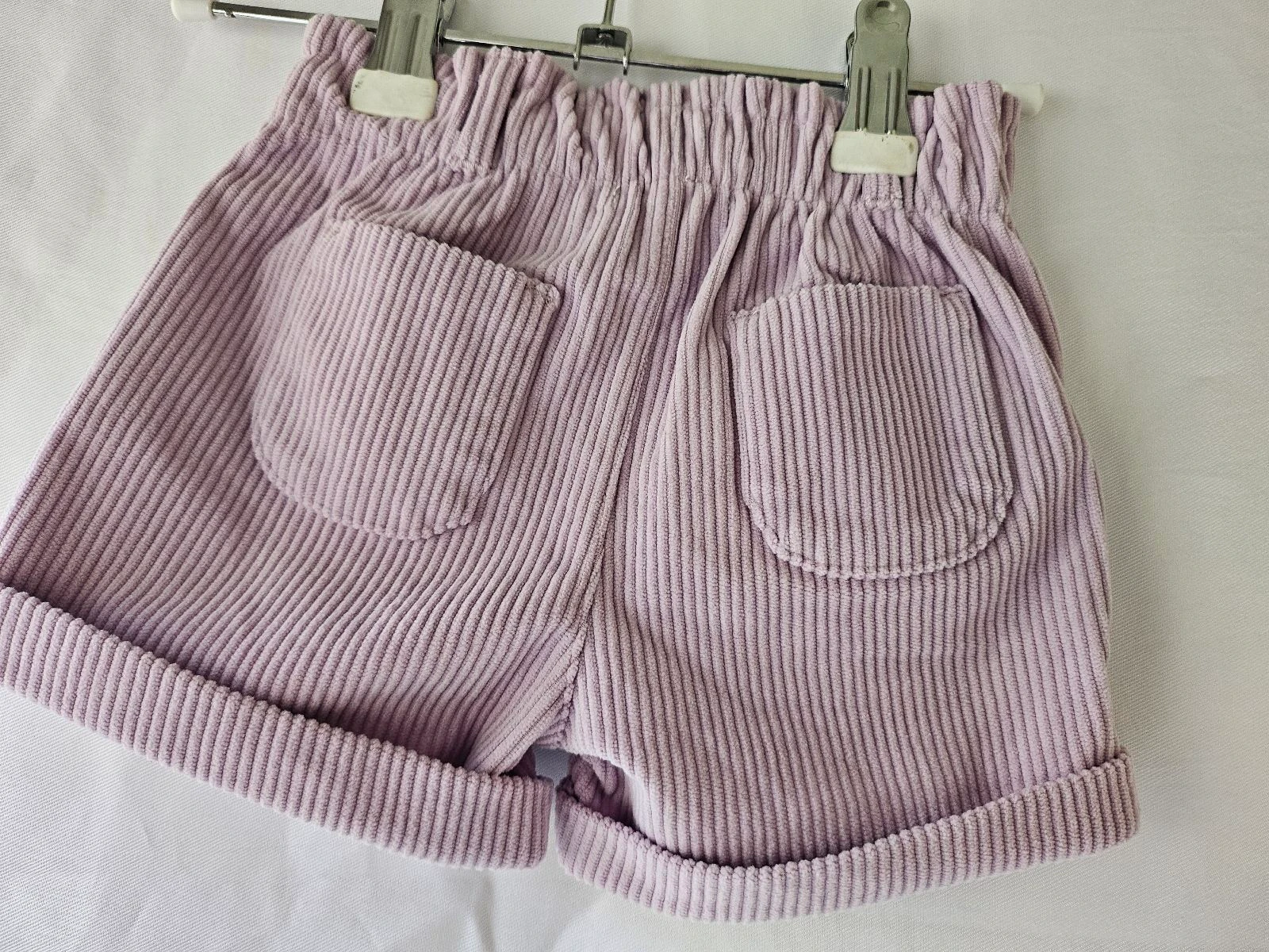 Shorts de veludo tamanho 6 meses – photo 2